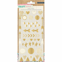 Crate Paper - Craft Market Collection - Puffy Stickers