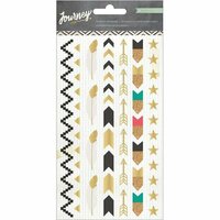 Crate Paper - Journey Collection - Puffy Stickers