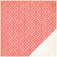 Crate Paper - Poolside Collection - 12 x 12 Double Sided Paper - Heat Wave