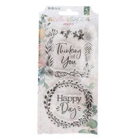 BoBunny - Willow and Sage Collection - Clear Acrylic Stamps
