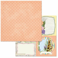 BoBunny - Cottontail Collection - 12 x 12 Double Sided Paper - Bunnies