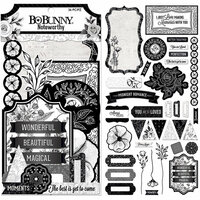 BoBunny - Black Tie Affair Collection - Noteworthy Journaling Cards