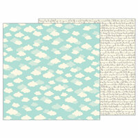 Pebbles - TeaLightful Collection - 12 x 12 Double Sided Paper - Daydream