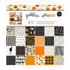 Pebbles - Spooky Boo Collection - Halloween - 12 x 12 Paper Pad with Glitter Accents
