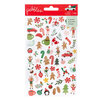 Pebbles - Merry Little Christmas Collection - Mini Sticker Book with Foil Accents