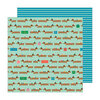 Pebbles - Happy Cake Day Collection - 12 x 12 Double Sided Paper - Hot Diggity Dog