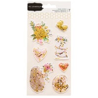 Jen Hadfield - Hey, Hello Collection - Shaker Stickers with Foil Accents