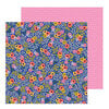 Jen Hadfield - Hey, Hello Collection - 12 x 12 Double Sided Paper - Flower Patch