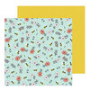 Jen Hadfield - Hey, Hello Collection - 12 x 12 Double Sided Paper - Bee Blossoms
