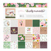 Pebbles - Lovely Moments Collection - 12 x 12 Paper Pad with Foil Accents