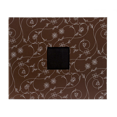 American Crafts - Patterned Album - 12 x 12 D-Ring - Chestnut Vines