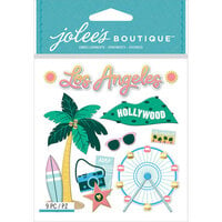 EK Success - Jolee's Boutique - 3 Dimensional Stickers - LA Travel