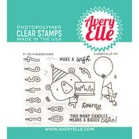 Avery Elle - Clear Photopolymer Stamps - Bigger Cake