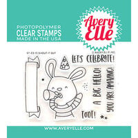 Avery Elle - Clear Photopolymer Stamps - Shout It Out
