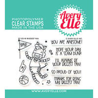 Avery Elle - Clear Photopolymer Stamps - Biggest Fan