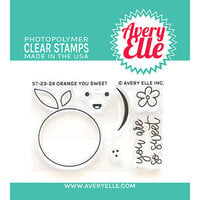 Avery Elle - Clear Photopolymer Stamps - Orange You Sweet
