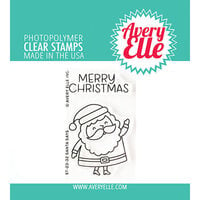 Avery Elle - Christmas - Clear Photopolymer Stamps - Santa Says