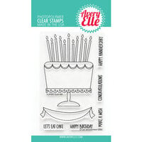 Avery Elle - Clear Photopolymer Stamps - Everyday Cake