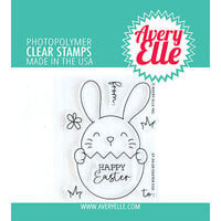 Avery Elle - Clear Photopolymer Stamps - Easter Egg