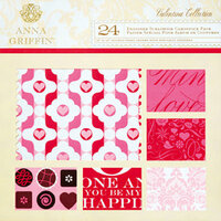 Anna Griffin - Valentina Collection - 12 x 12 Cardstock Pack
