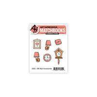 Art Impressions - Matchbook Collection - Die and Clear Photopolymer Stamp Set - Wall Accessories