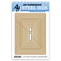 Art Impressions - Steel Dies - Nested Rectangle
