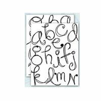 Autumn Leaves - Clear Stamps by Rhonna Farrer - Scribbles Alphabet