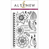 Altenew - Clear Photopolymer Stamps - Hennah Elements