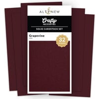 Altenew - Solid Cardstock Set - 32 Pack - Grapevine