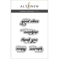 Altenew - Dies - Sunshine Greetings