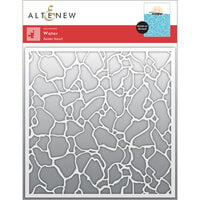 Altenew - Builder Stencil - Water