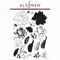 Altenew - Clear Photopolymer Stamps - Peony Bouquet