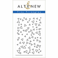 Altenew - Clear Photopolymer Stamps - Tiny Triangles