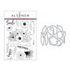Altenew - Die and Clear Acrylic Stamp Set - Happy Bloom