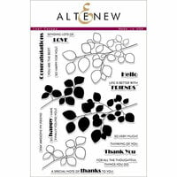 Altenew - Clear Photopolymer Stamps - Leaf Canopy
