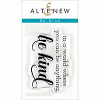 Altenew - Clear Photopolymer Stamps - Be Kind