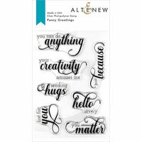 Altenew - Clear Photopolymer Stamps - Fancy Greetings