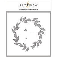 Altenew - Stencil - Wonderful Wreath