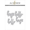 Altenew - Dies - Hello and Hugs