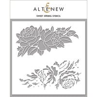 Altenew - Stencil - Sweet Spring
