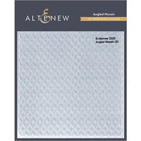 Altenew - Embossing Folder - 3D - Angled Mosaic