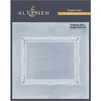 Altenew - Embossing Folder - 3D - Simple Frame