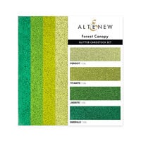 Altenew - Glitter Gradient Cardstock Set - Forest Canopy