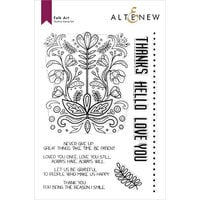 Altenew - Clear Photopolymer Stamps - Folk Art