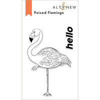 Altenew - Clear Photopolymer Stamps - Poised Flamingo