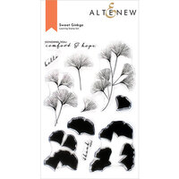 Altenew - Clear Photopolymer Stamps - Sweet Ginkgo