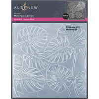 Altenew - Embossing Folder - 3D - Monstera Leaves