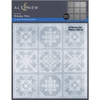 Altenew - Embossing Folder - 3D - Dreamy Tiles