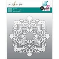 Altenew - Background Stencil - Henna Square