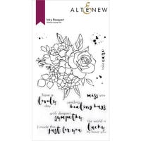 Altenew - Clear Photopolymer Stamps - Inky Bouquet